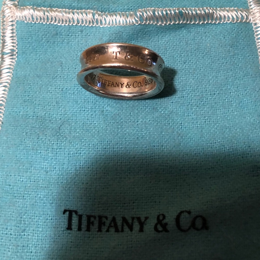 Tiffany & Co 1837 Ring - Sterling Silver - Picture 5 of 5